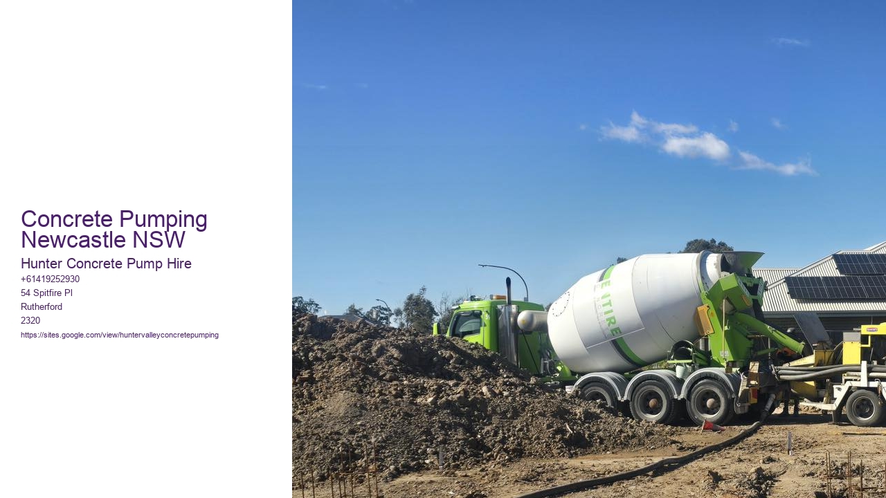 Concrete Pumping Newcastle NSW